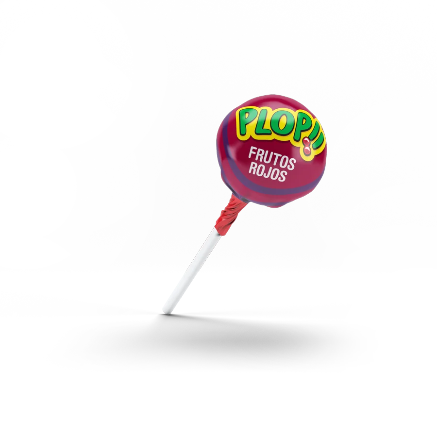 Berries Red Fruits Plop Lollipops